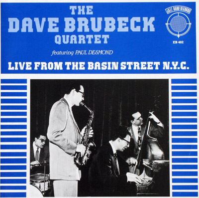 Dave Brubeck Quartet featuring Paul Desmond - Live From Basin Street N.Y.C.
 - CD cover 